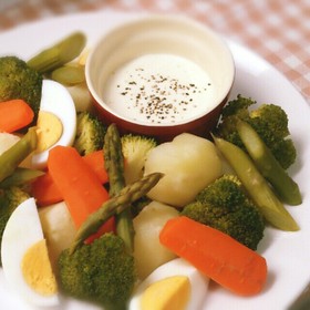 温野菜と簡単絶品チーズソース