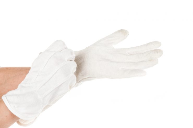 白い手袋