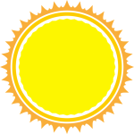 太陽のイラスト